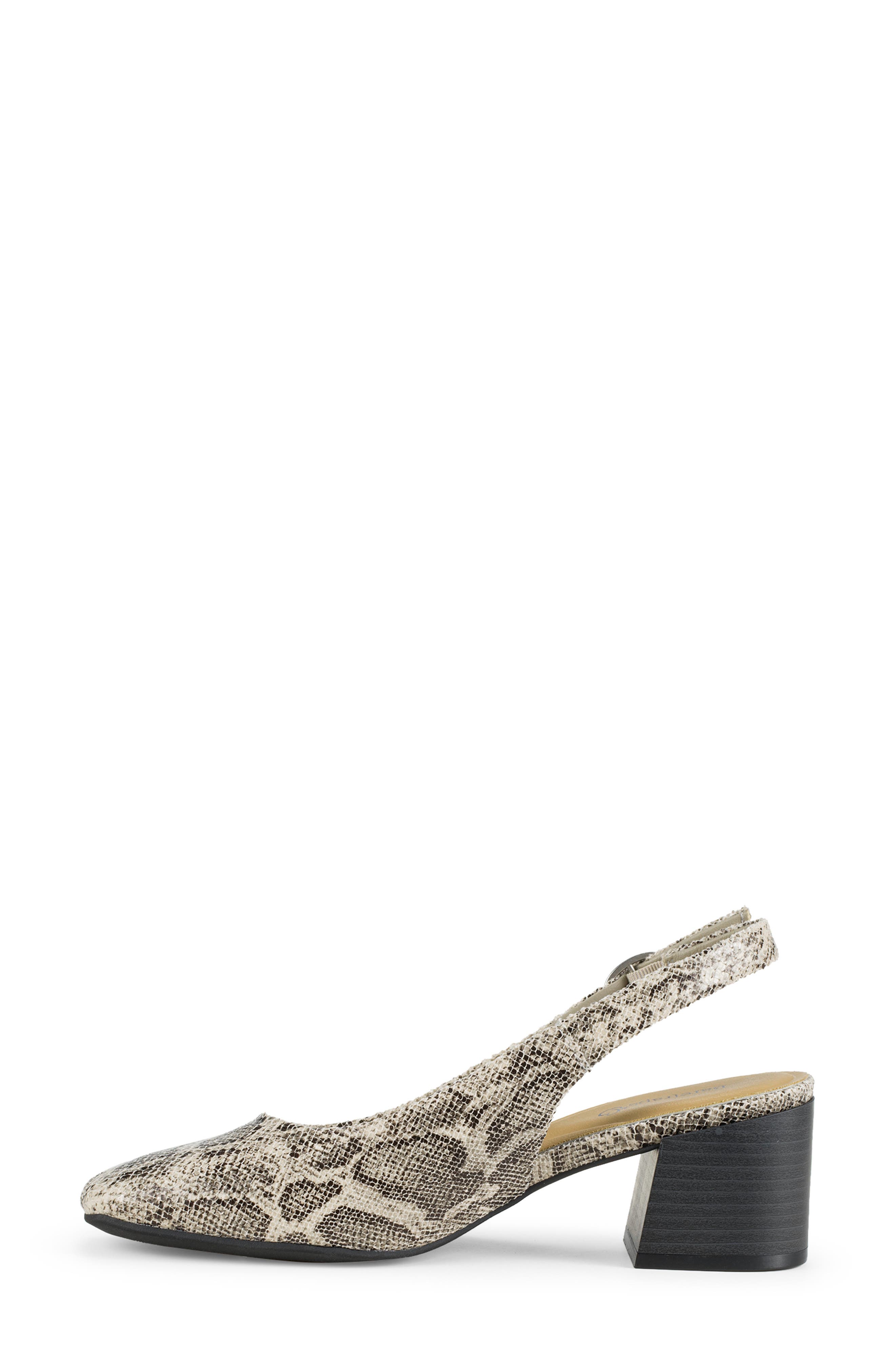 Ester Block Heel Slingback Pump, Alternate, color, TAUPE