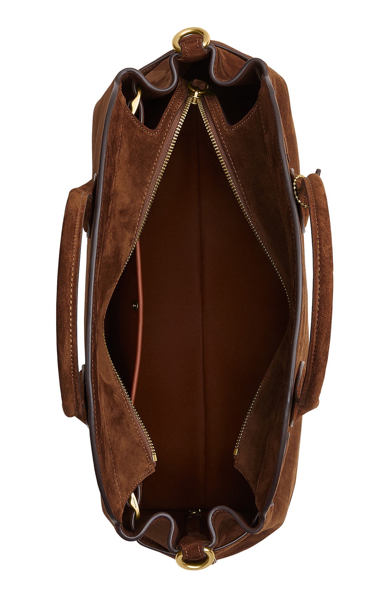 Soft Empire 40 Carryall Bag, Alternate, color, WARM BROWN