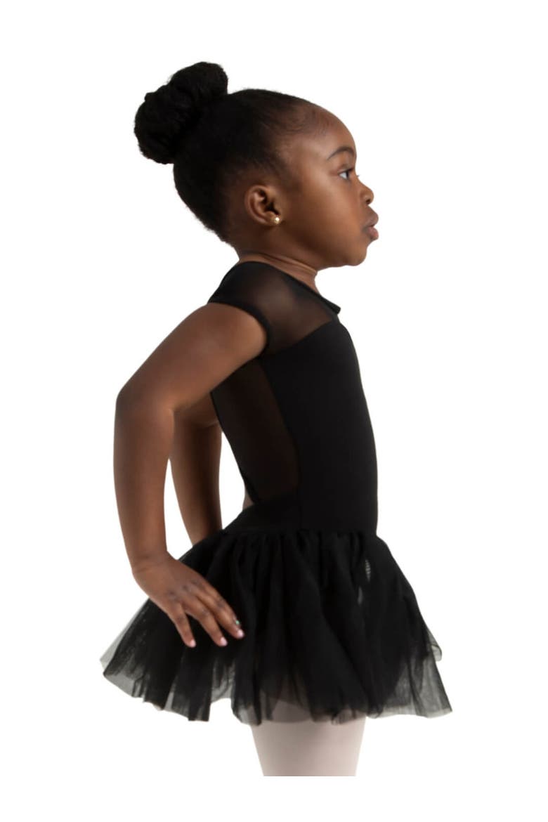 Keyhole Back Tutu Dress, Alternate, color, Black