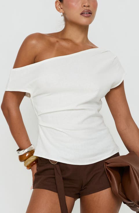 Seasons Change Off the Shoulder Top