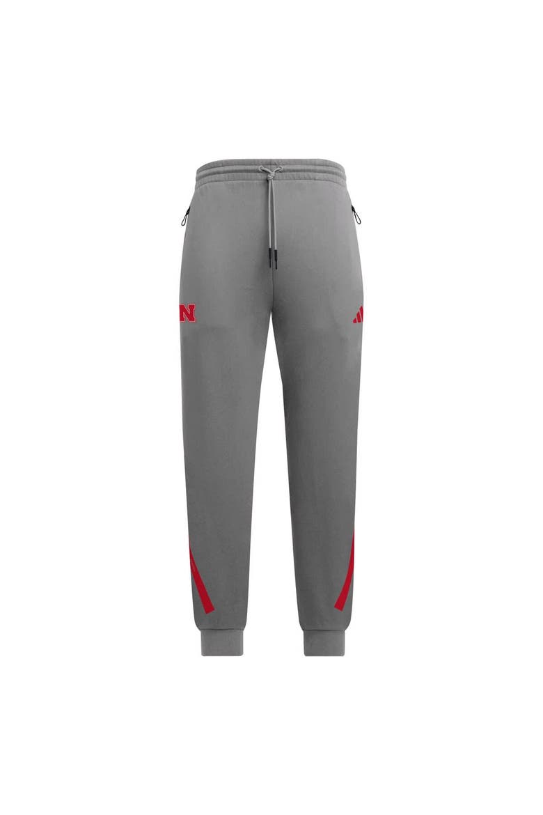 Gray Nebraska Huskers Z.N.E. Pants, Alternate, color, Gray