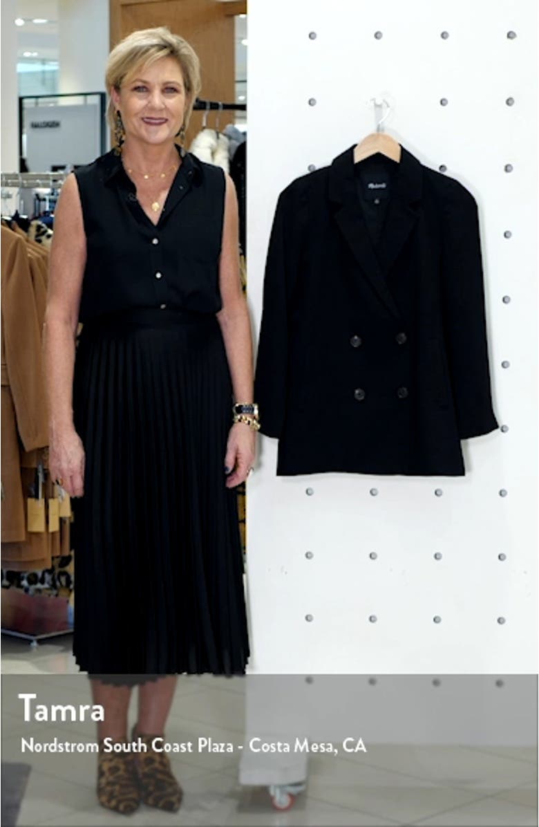 Caldwell Double Breasted Blazer, sales video thumbnail