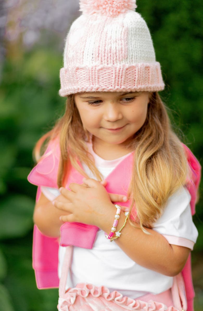 Bits & Bows Dance Girls' Bracelet, Alternate, color, Pink