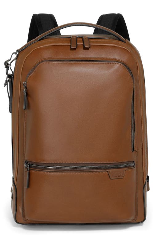 TUMI TUMI BRANDER LEATHER BACKPACK
