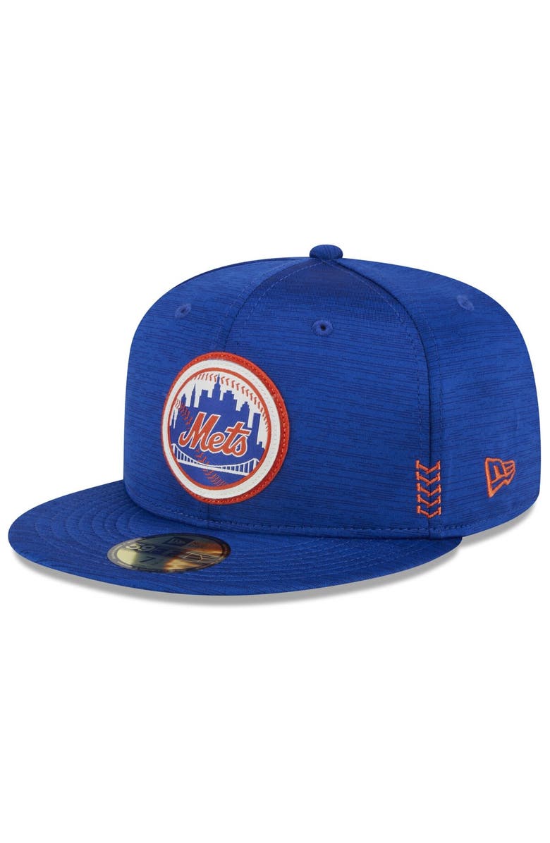 New Era Men's New Era Royal New York Mets 2024 Clubhouse 59FIFTY Fitted Hat, Alternate, color, Royal
