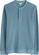 Seasalt Cornwall Brigantine Waffle Knit Organic Cotton Henley