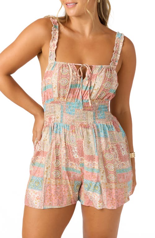 O'neill Reeves Sleeveless Romper In Multi