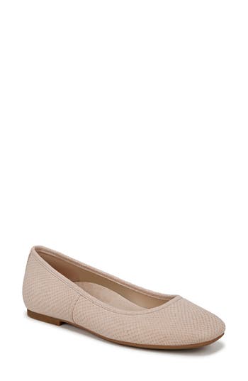 Vionic Orinda Square Toe Flat In Pink