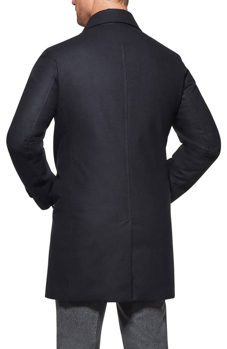 Norwegian Wool Waterproof Virgin Wool
Silk Down Coat with Removable Bib, Alternate, color,