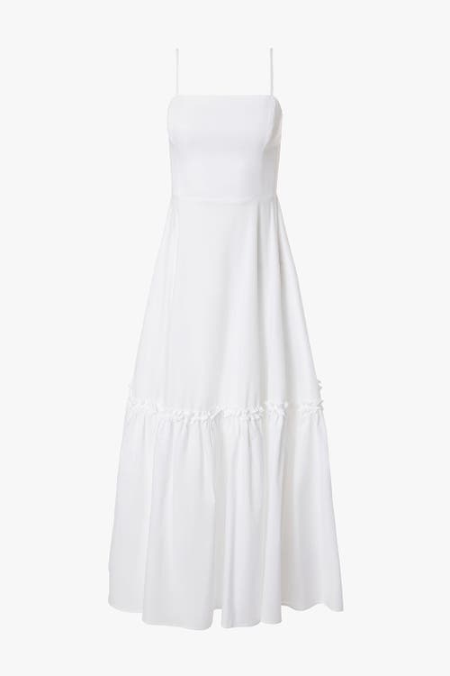 Weworewhat Sleeveless Ruffle A-line Midi Dress