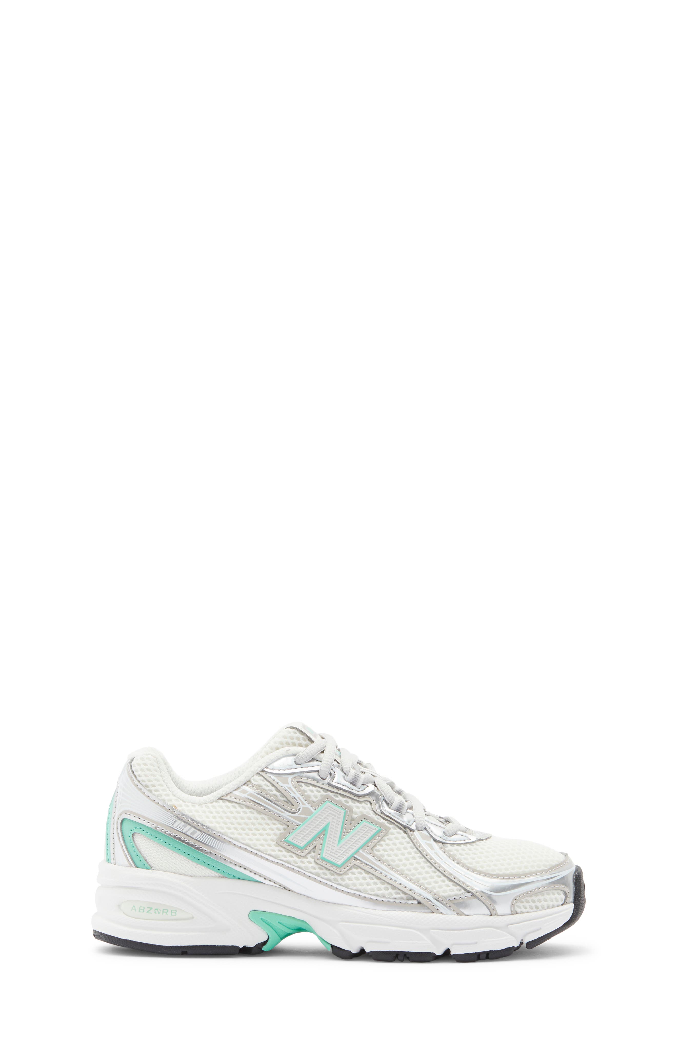 New Balance Kids' 740 Sneaker, Alternate, color, Silver Metallic/ Deep End