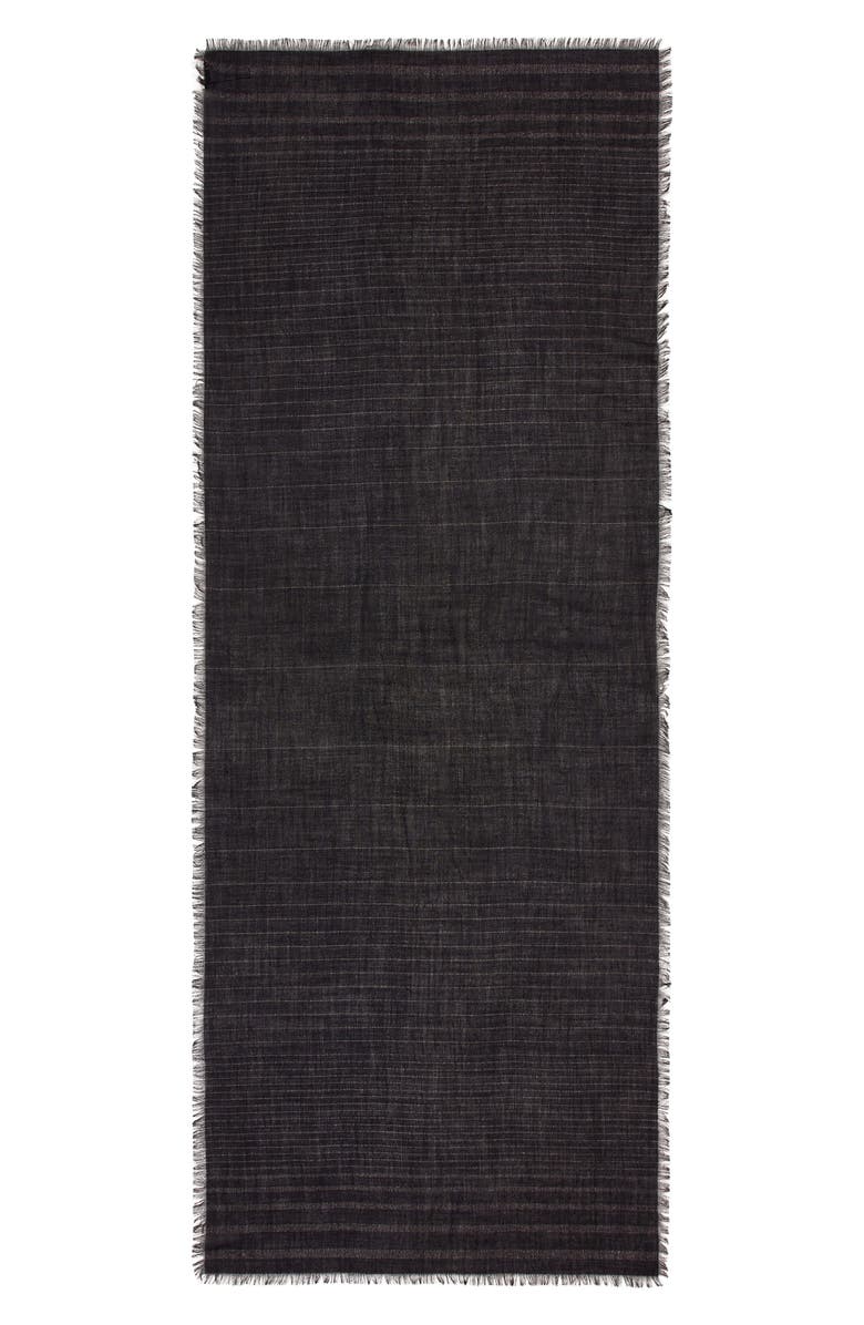 Nordstrom Cashmere & Silk Metallic Eyelash Scarf, Alternate, color, 