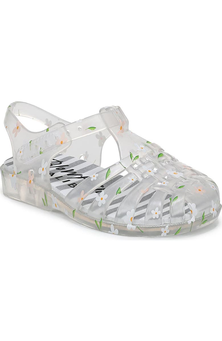 Blowfish Malibu Kids' Jellyfish Jelly Sandal, Main, color, Clear Floral