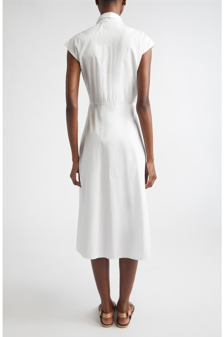 Embroidered Eyelet Cotton Dress, Alternate, color, WHITE