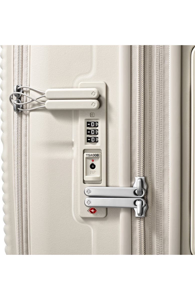 Samsonite Paralux Carry-On Spinner, Alternate, color, Stone Grey