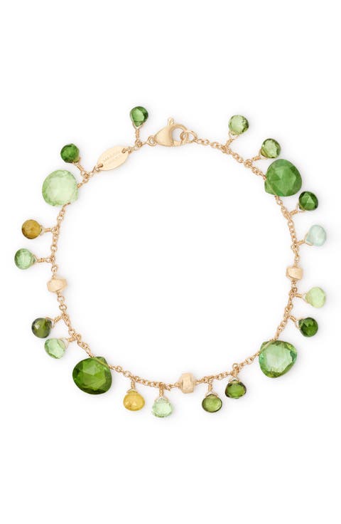 Paradise Tourmaline Charm Bracelet