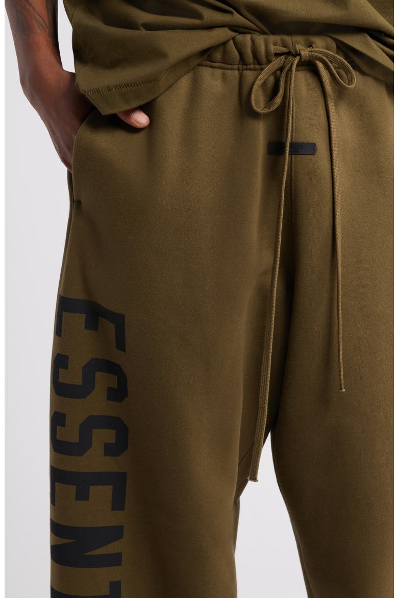 Gender Inclusive Relaxed Fit Cotton Blend Sweatpants, Alternate, color, OLIVE