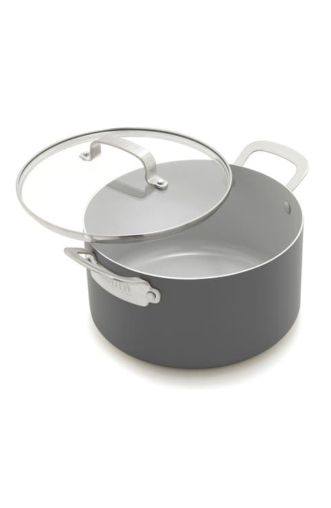 x Bobby Flay Professional Ceramic Nonstick 6-Quart Stockpot with Lid
