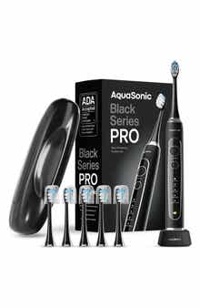 AQUASONIC Black Series PRO Ultra-Whitening Electric Toothbrush
