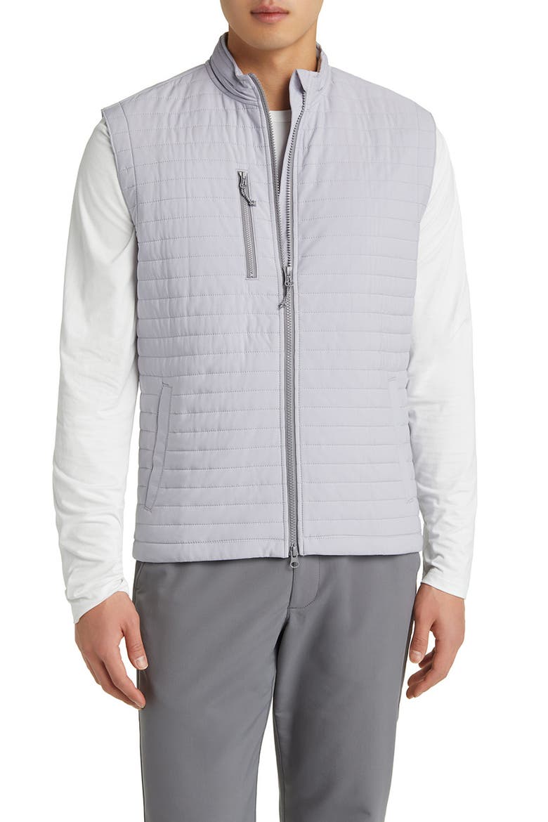 Crosswind Quilted Performance Vest, Alternate, color, SEAL