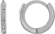 FZN Diamond Huggie Hoop Earrings - 0.03ct.