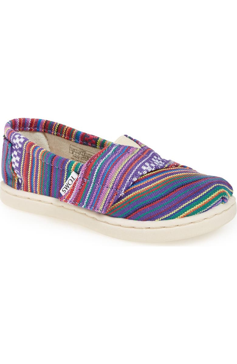 TOMS 'Classic Tiny - Colorblock' Slip-On, Main, color,