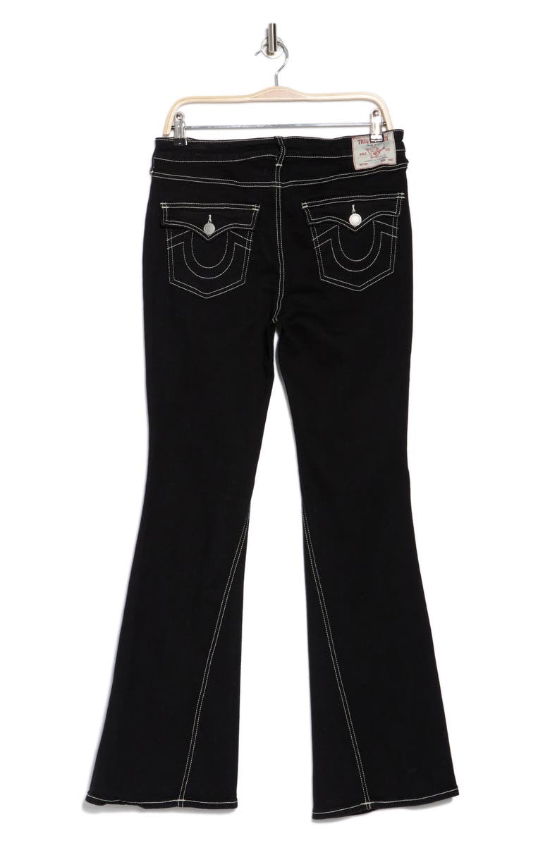 True Religion Joey Flap Pocket Flare Leg Jeans, Alternate, color, 