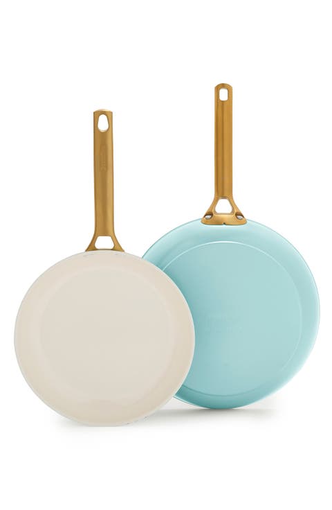 Reserve Set of 2 Ceramic Nonstick Frying Pans