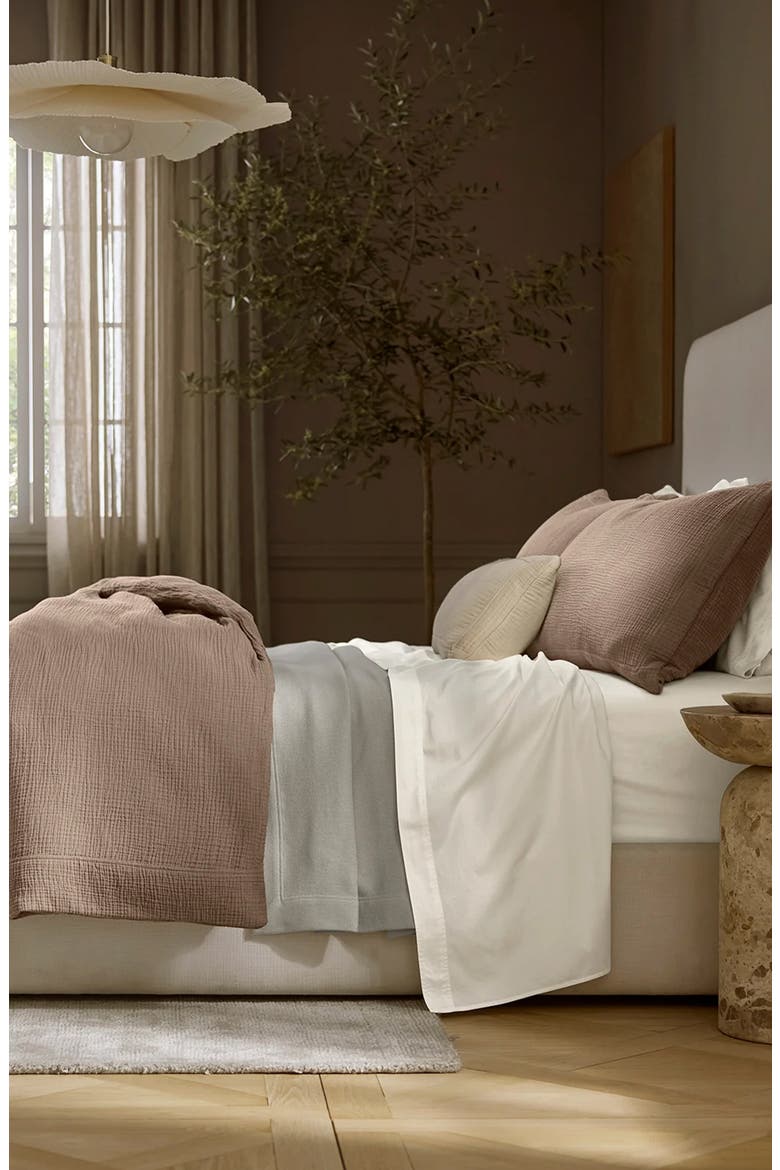 Dream Duvet Cover & Shams Set, Alternate, color, WALNUT
