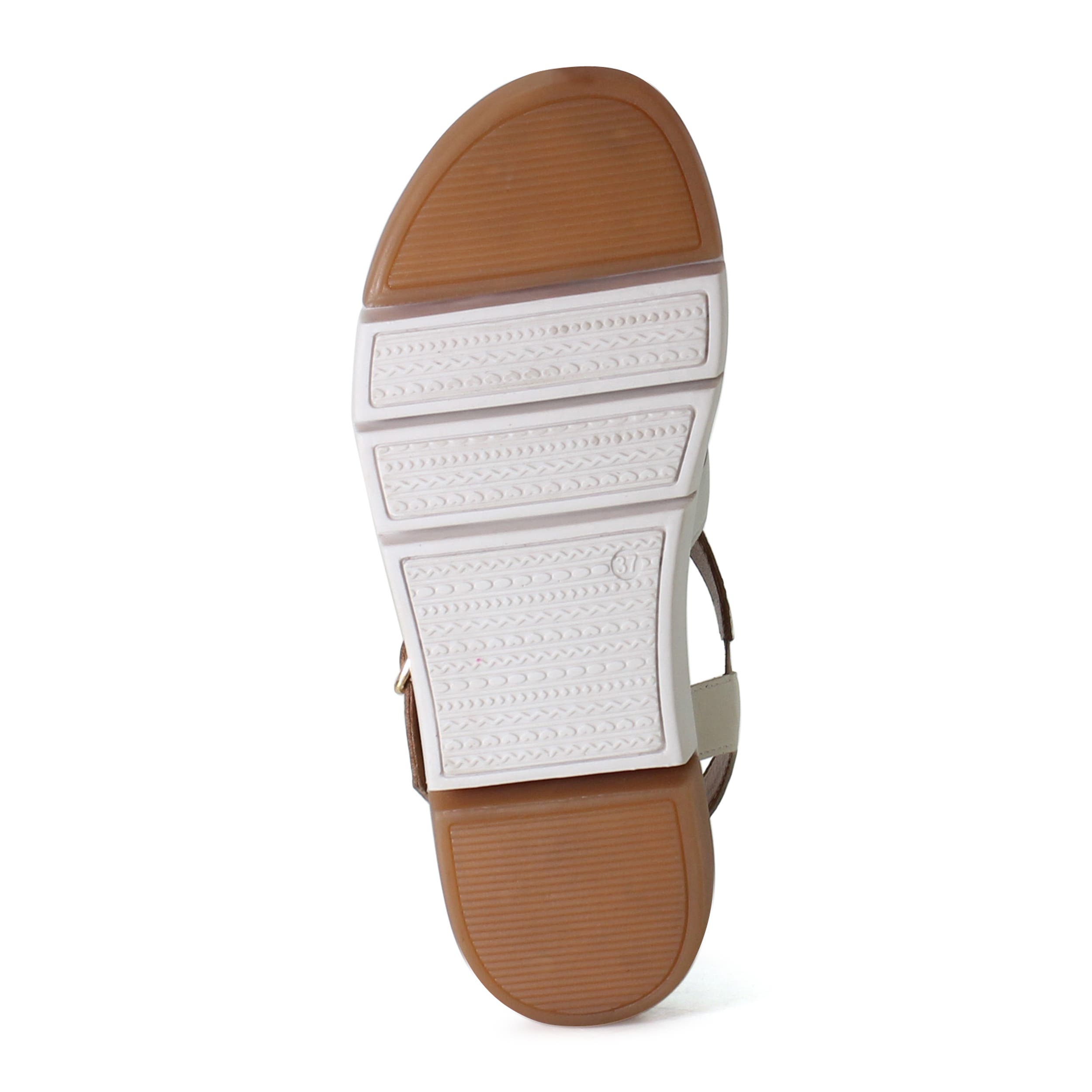 Diba True DAR LING Leather Cushioned Gladiator Sandal, Alternate, color, Natural Multi