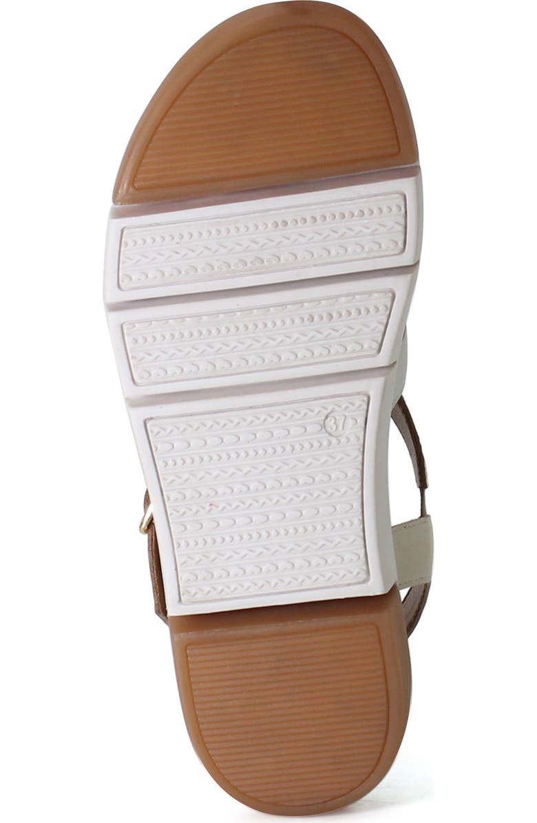 Diba True DAR LING Leather Cushioned Gladiator Sandal, Alternate, color, Natural Multi