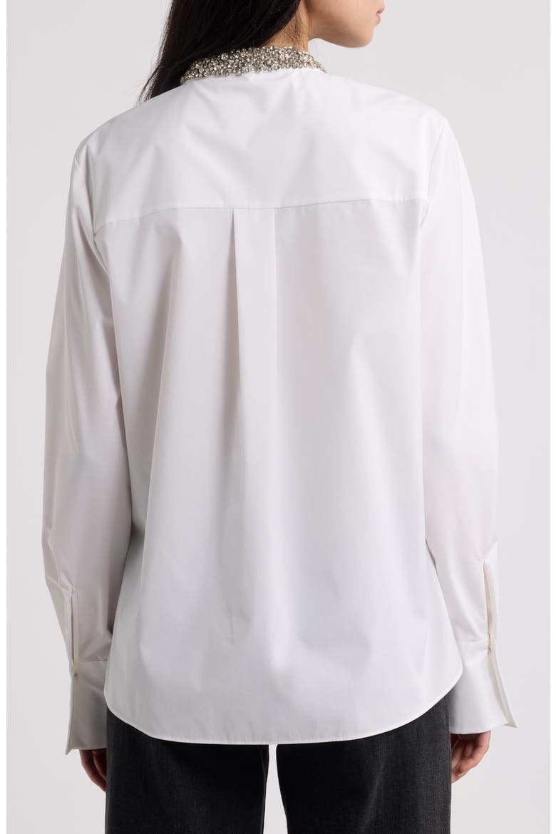 'Camryn' Silk Blouse, Alternate, color, WHITE