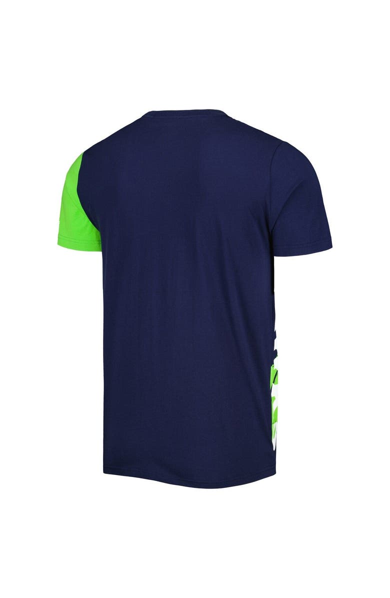 STARTER Men's Starter College Navy Seattle Seahawks Extreme Defender T-Shirt, Alternate, color, 