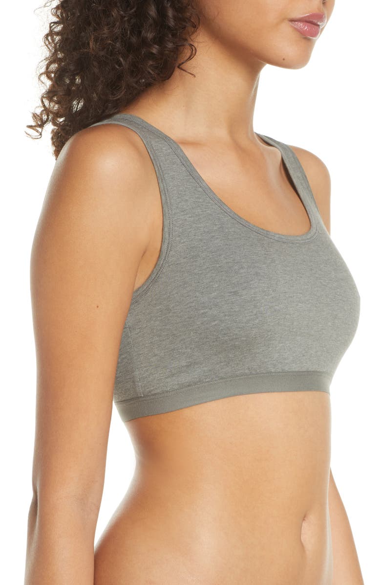 Felina Scoop Neck Knit Bralette, Alternate, color, Sat Slate