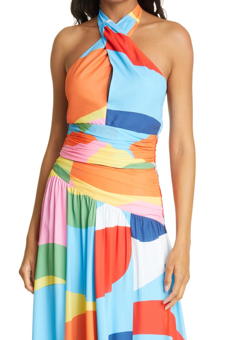 Kai Halter Top, Main, color, CAPRI/ COASTAL MARBLE