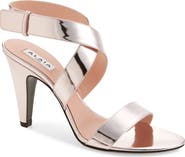 Alaïa Mirror Finish Cone Heel Sandal