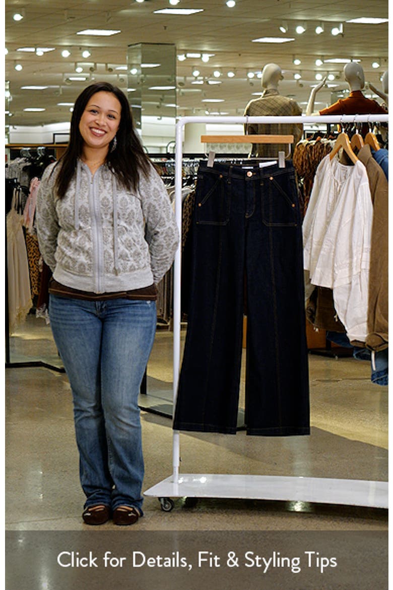 Mia Palazzo High Waist Flare Utility Jeans video