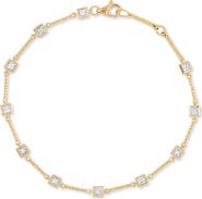 Bony Levy 18K Gold Monaco Natural Diamond Station Bracelet (Online Trunk Show)