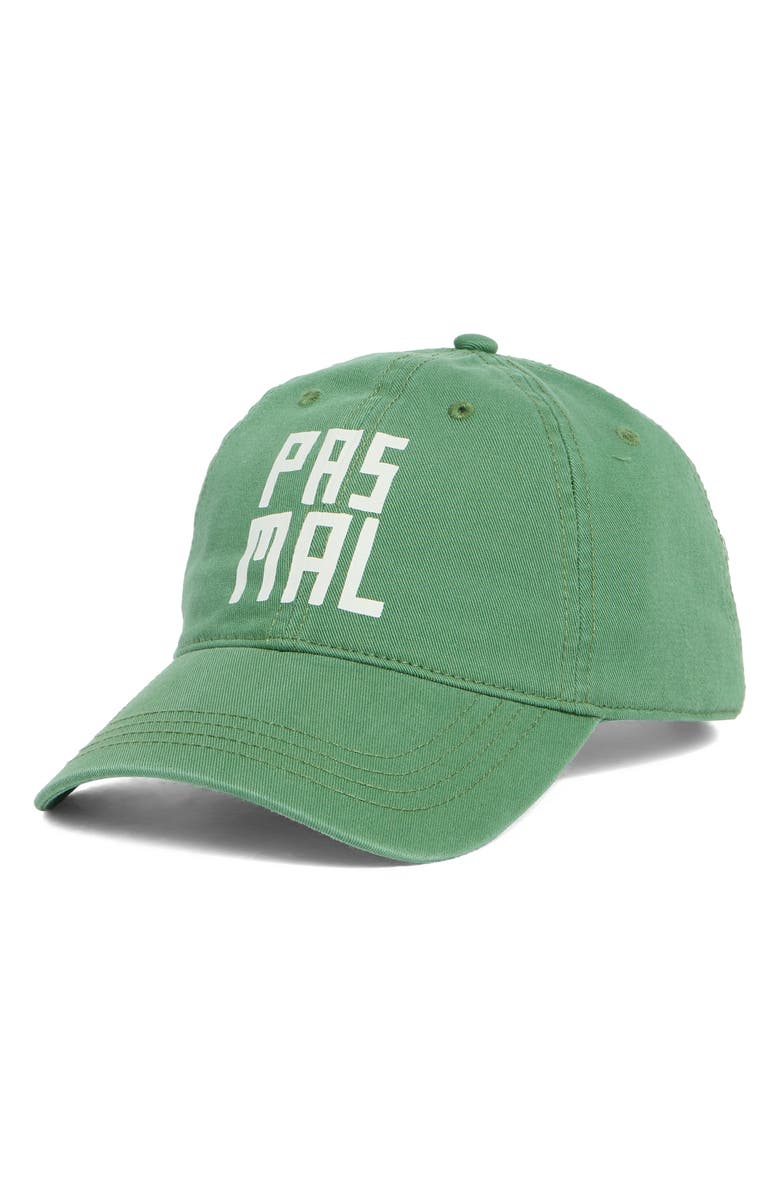 Clare V. Pas Mal Baseball Cap, Main, color, 