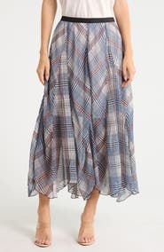 JASON WU Printed Pull On Maxi Skirt