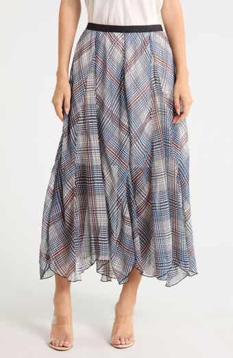 Printed Pull On Maxi Skirt