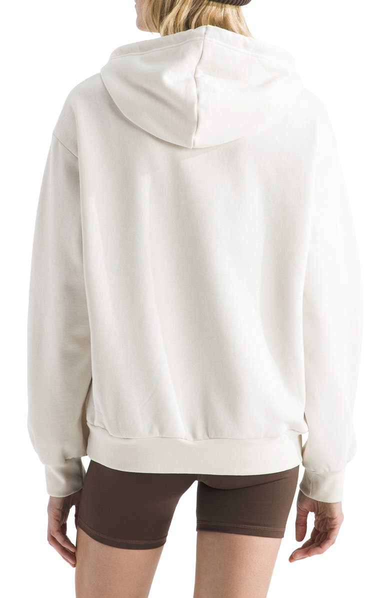 The North Face Evolution Simple Dome Cotton Blend Hoodie, Alternate, color, White Dune