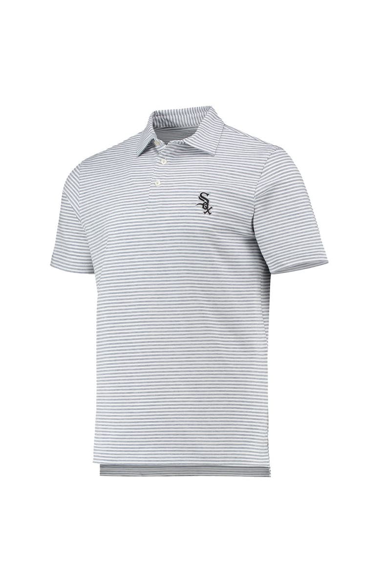 vineyard vines Men's Vineyard Vines Gray Chicago White Sox Heathered Winstead Sankaty Polo, Alternate, color, Gray