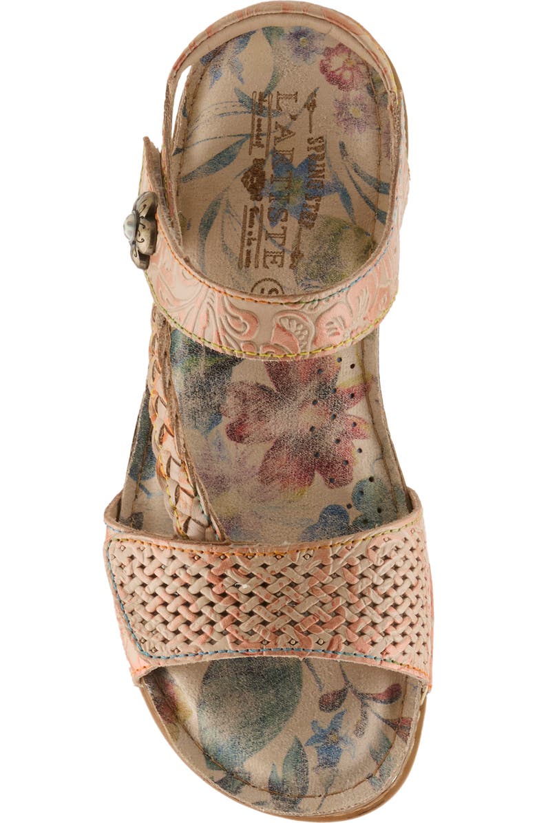L'Artiste by Spring Step Popular Sandal, Alternate, color, Beige Multi