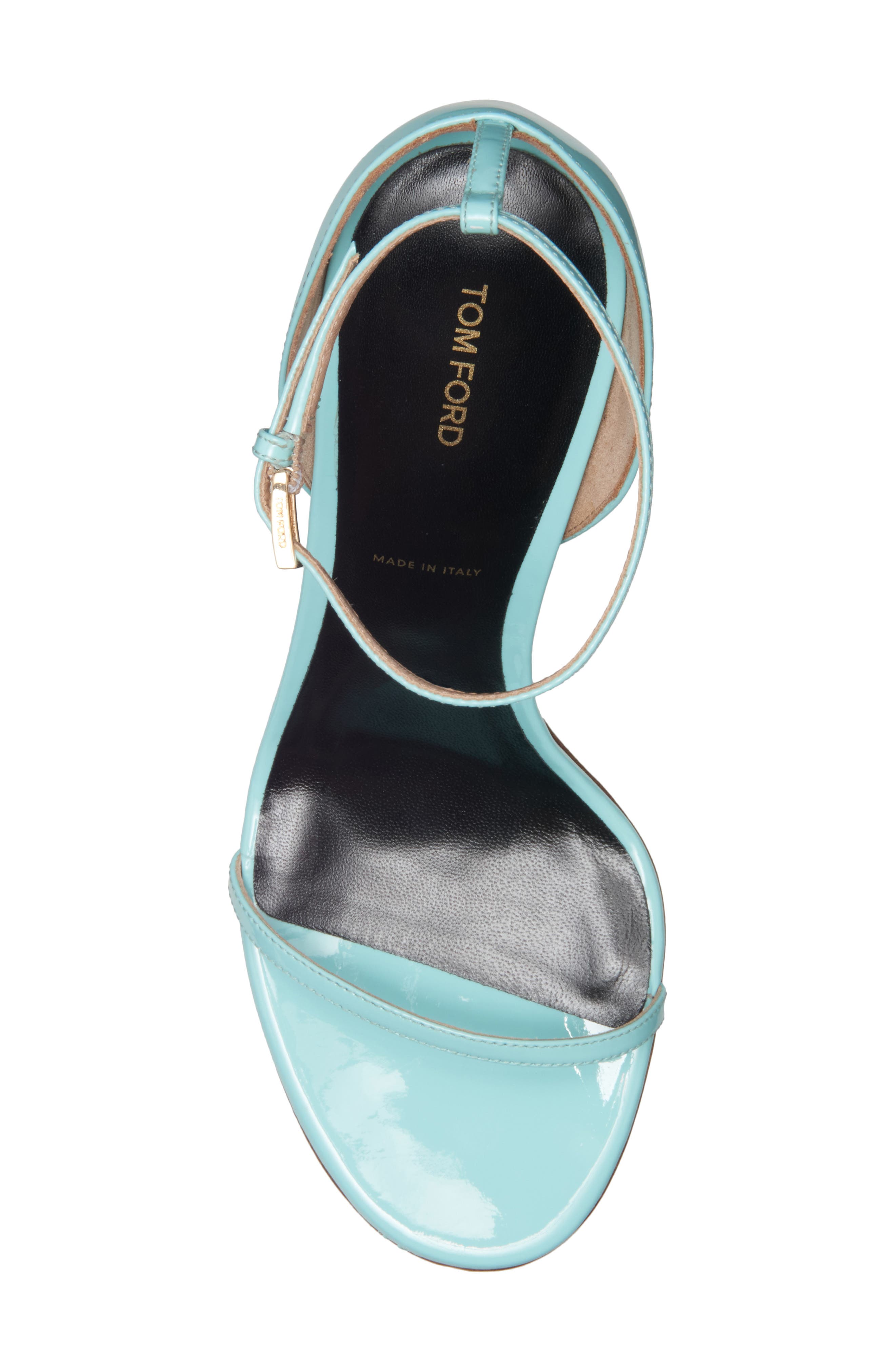 Vertigo Ankle Strap Sandal, Alternate, color, UCN AQUA