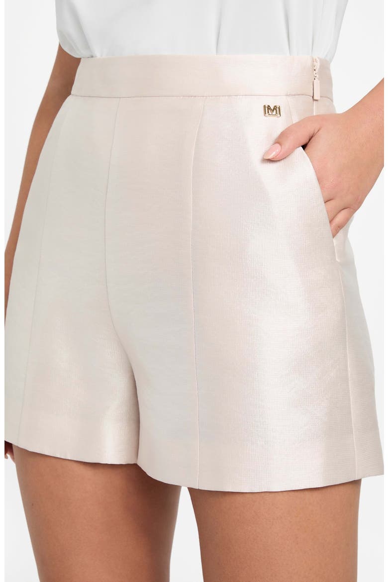 Milla Metallic Shorts, Alternate, color, LATINUM MULTI