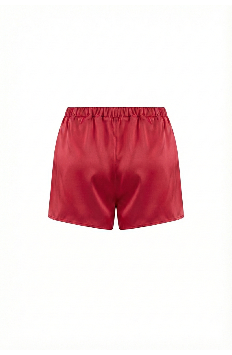 Mers Silk Luna Silk Short Red, Alternate, color, Red