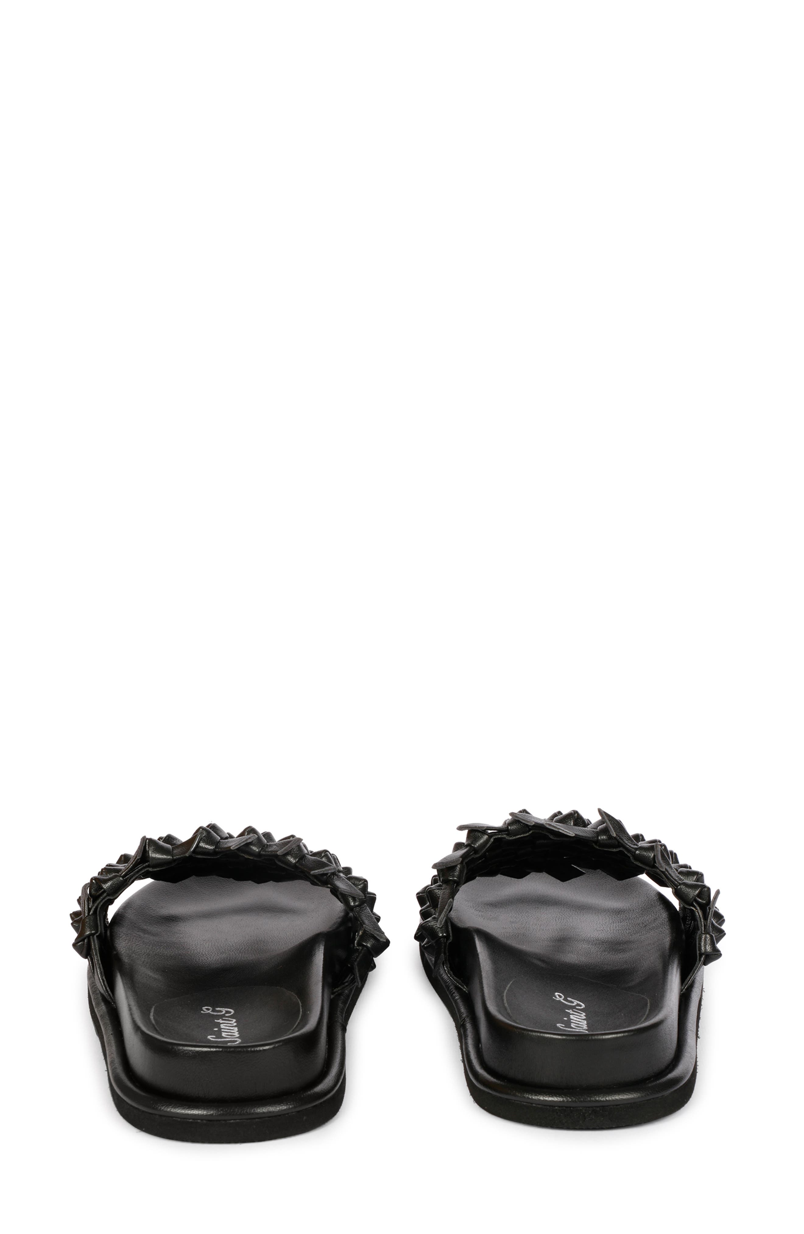 SAINT G Caterina Slide Sandal, Alternate, color, Black