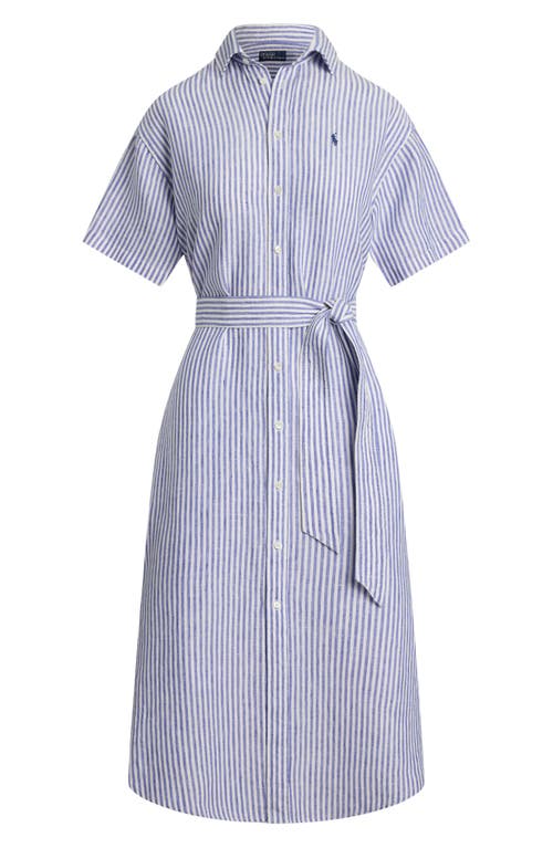 Polo Ralph Lauren Dress Waist Tie Striped Pattern