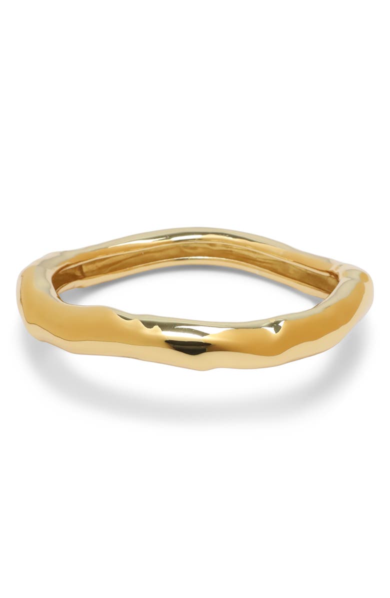 Alexis Bittar Molten Bangle Bracelet, Main, color, Gold